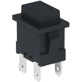 Resim Ic-180H1 Basmalı Kare Süpürge Anahtarı 4P Siyah 