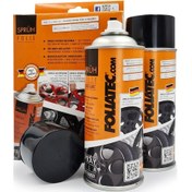 Resim Foliatec Jant Metal Sprey Folyo Yüzey Kaplama Seti Metalik Gümüs Mat 2 x 400 ML 