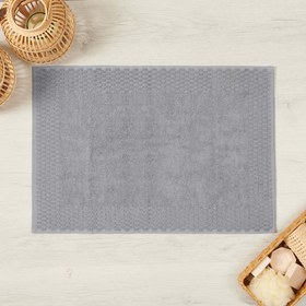 Resim Soley Leda Ayak Havlusu - Gri - 50x70 cm 