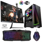 Resim Izoly ST02511 i5-10400F 8 GB 256 GB M.2 NVMe RX550 4 GB 24" Free Dos Masaüstü Oyuncu Bilgisayarı 