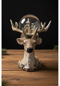 Resim Geyikli Kar Küresi 