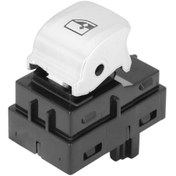 Resim Genel Markalar Bmw G20 3 Serisi Tekli Cam Düğmesi Anahtarı Krom 2017--2020 Uyumlu 