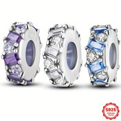 Resim 925 Gümüş Beyaz ve Yeşil Bezel Seti Şeker Boncukları - Günlük Giyim ve Tatil Kutlamaları için Çok Yönlü DIY Takı Yapımı Malzemeleri, Aile ve Arkadaşlar için Mükemmel Hediye, Takı Yapımı Malzemeleri|Şık Boncuk Tasarımı|Dayanıklı El Sanatları, Takı Yapımı Setleri 