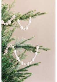 Resim 3 Metre Doğal Ahşap Boncuklu Yılbaşı Ağaç Süsü 