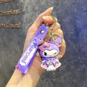 Resim OEMG Yeni Çizgi Film Animasyon Stitch Serisi Yumuşak Kauçuk Anahtarlık Bebek Çantası Kolye Anahtarlık Küçük Hediye (Yurt Dışından) 