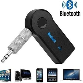 Resim Yeni Nesil Bluetooth Aux Araç Kiti Siyah Tv Tablet Telefon Semeglbl - 49 Araç Araba 