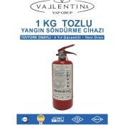 Resim 1 kg Yangın Söndürme Cihazı(Tüvtürk Onaylı) 