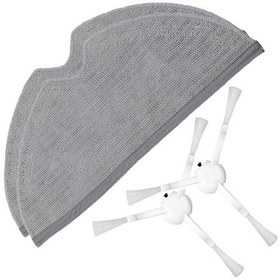 Resim Xiaomi Uyumlu Mi Robot Vakum 2 Pro + Robot Süpürge Yan Fırça Mop (550938227) 