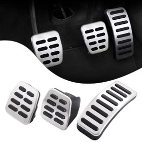 Resim YıldızTuning Skoda Fabia Manuel Metal Pedal Seti 1999-2007 