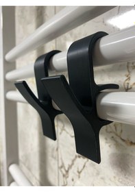 Resim Okpax Havlupan Askısı Büyük Boy Siyah 