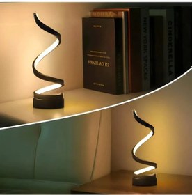 Resim Kıvrımlı Spiral Gece Lambası Diğer 