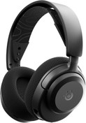 Resim SteelSeries Arctis Nova 3P Wireless Siyah Gaming Kulaklık - Mobil Uygulama ile Kontrol - 40 Saat Pil Ömrü PS5, PS4, PC, Switch, Mobil Uyumlu 
