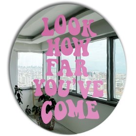 Resim Yuvarlak Ayna, Pinterest Ayna, Renkli Duvar Dekoru, Pinterest Oda Dekoru, Kırılmaz Ayna Efektli Dekor 