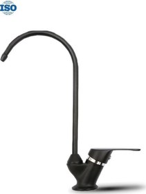 Resim Su Arıtma Cihazı Için Lüks Avrupa Aç Kapa Siyah 320 Gram Princ Ankastre Musluk 