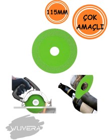 Resim WUVERA Elmas Cam Kesme Diski – Seramik, Karo, Cam İçin Yüksek Hassasiyetli Kesim Diski 