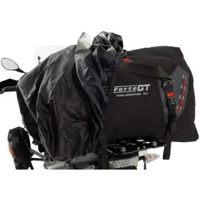 Resim Forte Gt 70900 Adventure Motosiklet Arka Çanta 55 Litre Valiz Model Siyah Kırmızı 