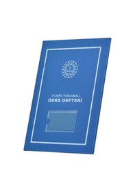Resim Gülpaş 8 Ders Yoklamalı Ders Defteri Mavi Plastik Kapak 388 