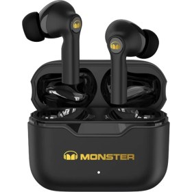 Resim Amorus Monster XKT02 Bluetooth Kablosuz Kulaklık Stereo Ses Düşük Gecikme Koşu Koşu Için Spor Kulak Içi Kulaklık - Siyah (Yurt Dışından) 