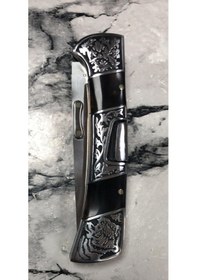 Resim Lebron Aln Master - Özel İşlemeli Katlanır Çakı 20 Cm Çok Renkli 