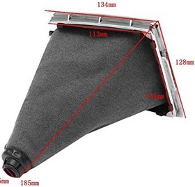 Resim 5 Hız Manuel Araba Vites Topuzu Shifter Kolu Körüğü Boot Kapak Odak MK2 FL MK3 MK4 MK7 Mondeo Galaxy Kuga 