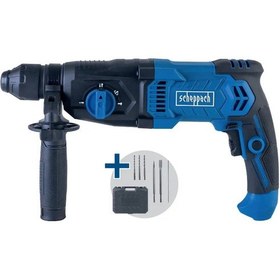 Resim Scheppach DH2260 1050W 3J Elektrikli Kırıcı Delici + Keski + Murç + Matkap Ucu Set 