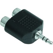 Resim Hama Stereo 3.5mm Fiş - 2rca Soket Çevirici Adaptör 