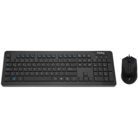 Resim Genel Markalar Frisby Kablolu Klavye Mouse Seti Q Türkçe 