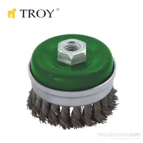 Resim Troy 27708-100 Burma Telli Kuşaklı Çanak Fırça (100Mm) 
