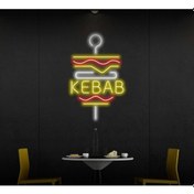 Resim Twins Led Kebab Yazılı Ve Şekilli Neon Tabela Gün Işığı Model:model:62483366 Gün Işığı 