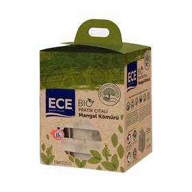 Resim Ece Bio Pratik Çıtalı Mangal Kömürü 1,5 Kg 