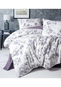 Resim Cotton Box Flanel Çift Kişilik Nevresim Takımı Sadie Mor 