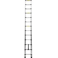Resim Daimer 3.8 Metre Alüminyum Teleskopik 13 Basamaklı Merdiven 