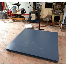 Resim İMMAX Düz Platform Baskül Kantar Şarjlı 150x150 Cm 3 Ton 