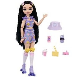 Resim Barbie Dream Besties Paten Partisi Renee Bebek ve Aksesuarlar JFX99 