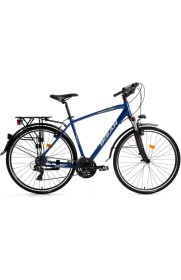 Resim BİSAN BİSİKLET TRX 8100 CITY 28 JANT LACİVERT/YEŞİL/BEYAZ 
