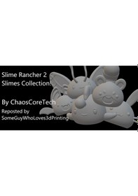 Resim Opencart Slime Rancher 2 Slime Collection Sadece Plastik Aparattır 