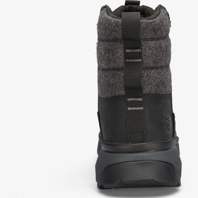 Resim The North Face Bergen Deri Erkek Gri Su Geçirmez Kar Botu 