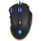 Resim Genel Markalar S12 Axe Rgb Gaming Oyuncu Mouse - Siyah/mavi 