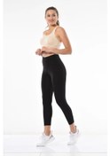 Resim Dynamic Leggins Termal Kışlık Pamuklu Esnek Likralı Tayt-1148-1149-8966 SiYAH 