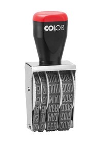 Resim Colop 09000 Bandlı Tarih Kaşesi Sayı - 9 MM 