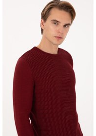 Resim U.S. Polo Assn. Erkek Bordo Kazak 50307827-VR014 