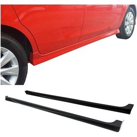 Resim Opel Corsa E Sport Yan Marşpiyel Seti Abs Plastik Astarlı 2014 