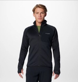Resim Columbia Triple Canyon Grid Fleece Fz Iı Siyah Erkek Outdoor Polar Ao4789 Siyah 