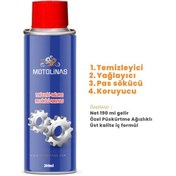 Resim GENEL TEMİZLEYİCİ, YAĞLAYICI, PAS SÖKÜCÜ, KORUYUCU 200 ML SPREY 