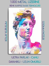 Resim Casual Yunan Mitolojisi - Metal Baskı Duvar Tablosu 