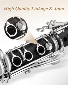 Resim Eastar Ecl-300 Black Ebonite Si Bemol Klarnet 