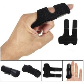 Resim Parmak Koruma Ateli Yaralanma Koruması Fitness Sabit Ateli 