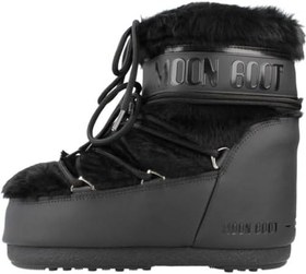Resim Moon Boot Icon Low Faux Fur Kadın Kar Botu-14093900BLK 