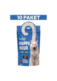 Resim Happy Hour Somonlu Ve Yaban Mersinli Kedi Ödülü 10 X 60gr 