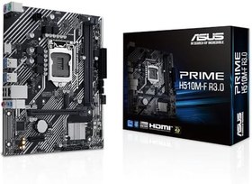 Resim ASUS PRIME H510M-F R3.0 Intel H470 LGA1200 DDR4 3200 HDMI M2 USB3.2 mATX Anakart - 5X Koruma III, Q-Design, CrashFree BIOS 3 